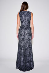 Teena Floral Lace Gown