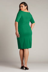 Adi Textured Crepe Dress - PLUS SIZE