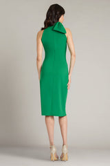 Sims Shoulder Bow Halter Dress