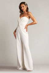 Lucas Twist-Front Jumpsuit