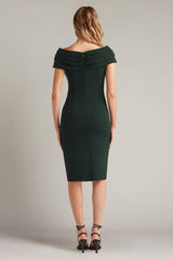 Martine Waterfall Flounce Dress