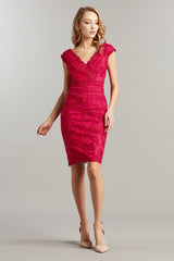Caria Embroidered Lace Dress