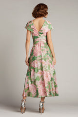 Ausra Floral Print Dress