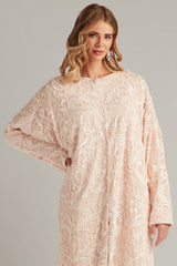 Sonnie Sequin Lace Caftan Gown