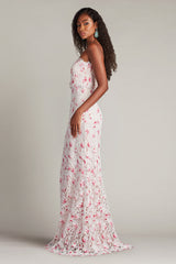Elissa Lace Blouson Gown