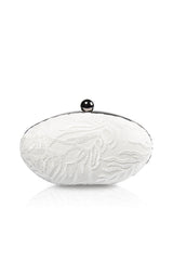 Vine Lace Oval Clutch