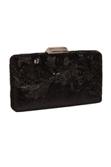 Simonne Sequin Floral Clutch