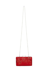 Simonne Sequin Floral Clutch