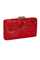 Simonne Sequin Floral Clutch