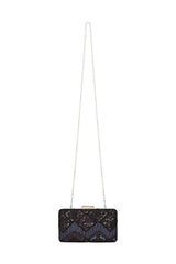 Choy Sequin Embroidered Clutch