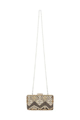 Choy Sequin Embroidered Clutch
