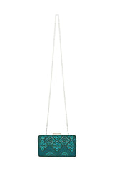 Choy Sequin Embroidered Clutch