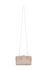 Choy Sequin Embroidered Clutch