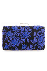 Tako Floral Embroidered Clutch