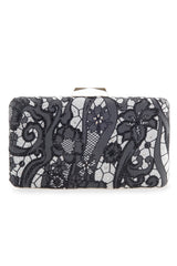 Beigoma Floral Clutch