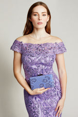 Ayatori Crystal Diamante Clutch