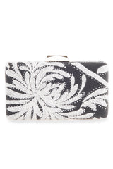 Keina Chrysanthemum Embroidered Clutch