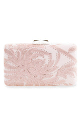 Keina Chrysanthemum Embroidered Clutch