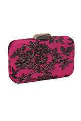 Batty Floral Blossom Clutch