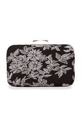 Batty Floral Blossom Clutch