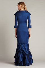 Blythe Portrait Collar Gown