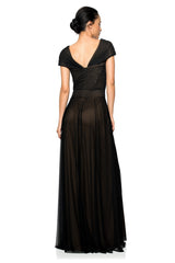 Tulle Twist Gown