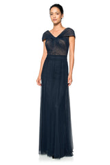 Tulle Twist Gown - PETITE
