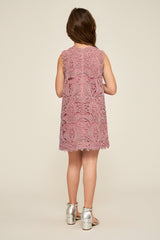Honeysuckle Corded Embroidery Dress