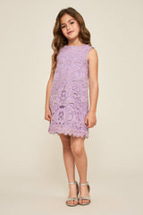 Honeysuckle Corded Embroidery Dress