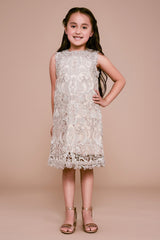 Honeysuckle Corded Embroidery Dress
