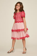 Lullaby Crinkle Chiffon Dress