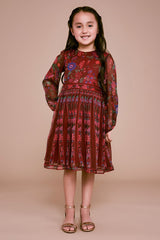 Elowenita Long-Sleeve Dress