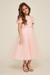 Ruzita Appliqué Dress