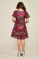 Chiarita Floral Print Dress