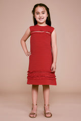 Celsita Pintuck Dress