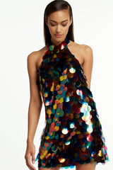 Marisa Halter Sequin Mini Dress