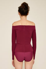 Pier Pintucked Bodysuit