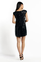 Coco Sequin Off-the-Shoulder Mini Dress