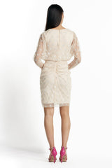 Sophie Metallic  Star Mini Dress