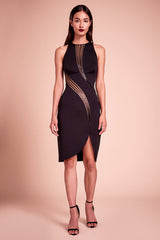 Nash Neoprene Mini Dress