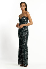 CeCe Cheetah Sparkle Jumpsuit