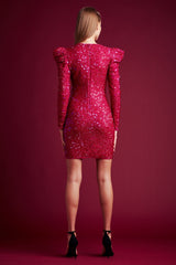 Majesty Sequin Mini Dress