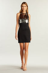Storm Sequin Fringe Dress