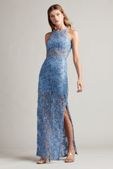 Josie Sequin Lace Illusion Gown