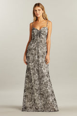 Lola Jacquard Maxi Dress