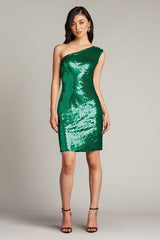Liv One-Shoulder Sequin Mini Dress
